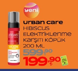 Urban Care Hibiscus Elektriklenmeyi Karşıtı Köpük 200 Ml