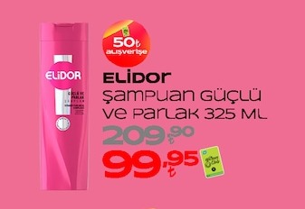 Elidor Sampuan Güçlü Ve Parlak 325 Ml