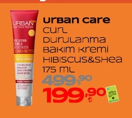 Urban Care Curl Durulanma Bakım Kremi Hibiscus&Shea 175 Ml