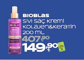 Bioblas Sıvı Saç Kremi Kolajen&Keratin 200 Ml