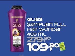 Gliss Şampuan Full Hair Wonder 400 Ml