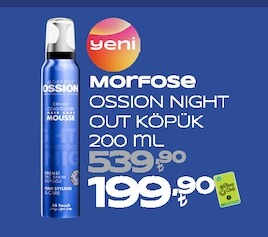Morfose Ossion Night Out Köpük 200 Ml
