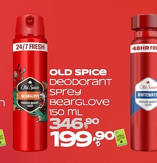 Old Spice Deodorant Sprey Bearglove 150 Ml
