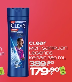 Clear Men Şampuan Legends Kenan Yıldız 350 Ml