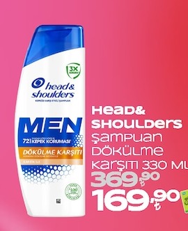 Head & Shoulders Erkek 330Ml Dökülme Karşıtı Şampuan