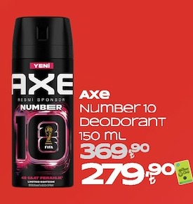 Axe Number 10 Deodorant 150 Ml
