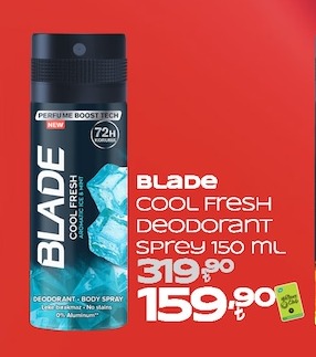 Blade Cool Fresh Deodorant Sprey 150 Ml