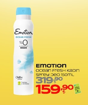 Emotion Ocean Fresh Kadın Sprey Deo 150Ml