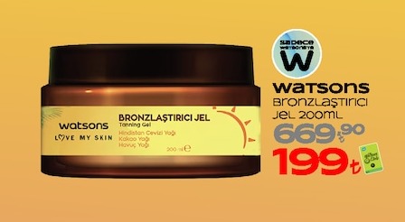 Watsons Bronzlaştırıcı Jel 200Ml