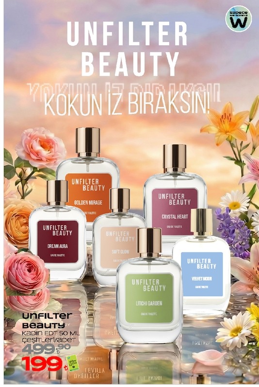 Unfilter Beauty Kadın Edt 50 Ml Çeşitleri