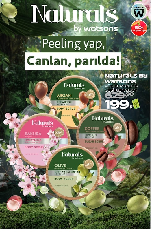 Naturals By Watsons Vücut Peeling Çeşitleri