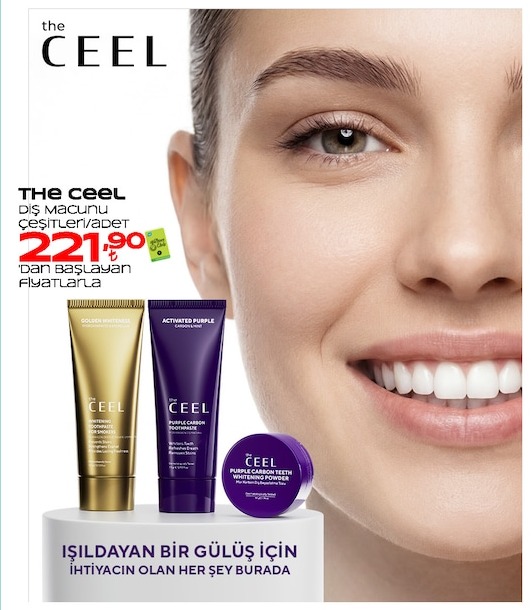 The Ceel Diş Macunu Çeşitleri 1 Adet