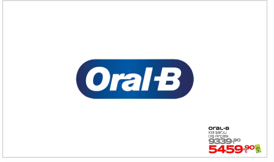 Oral-B 103 Şarjlı Diş Fırçası