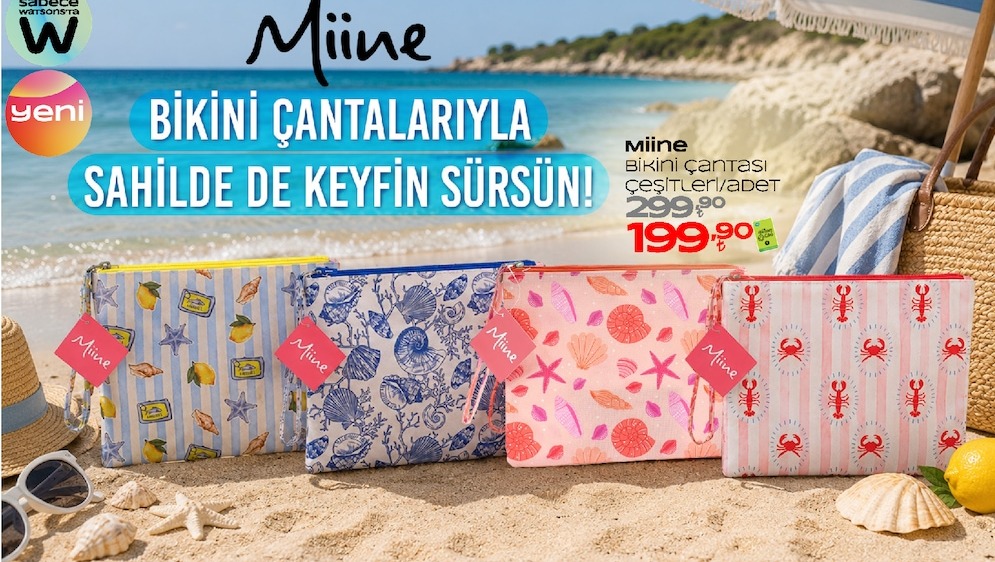 Miine Bikini Çantası