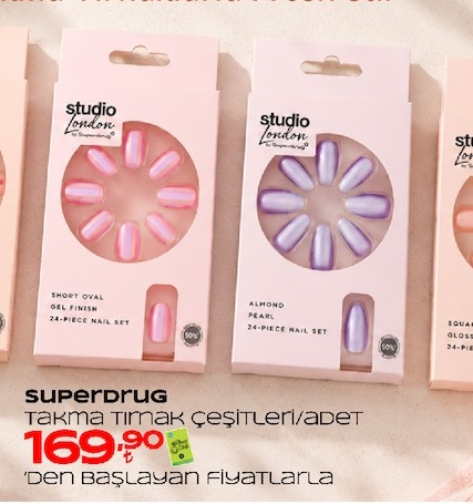 Superdrug Takma Tırnak