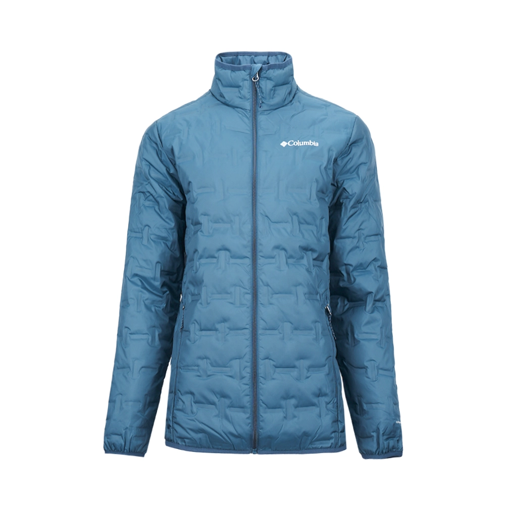 Columbia Delta Ridge II Down 2086241-429 Erkek Kaz Tüyü Mont Mavi