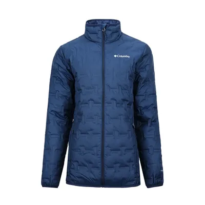 Columbia Delta Ridge II Down 2086241-464 Erkek Kaz Tüyü Mont Lacivert