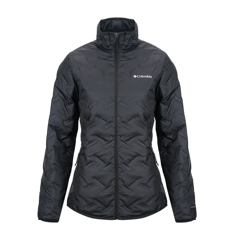 Columbia Delta Ridge II Down 2088271-010 Kadın Kaz Tüyü Mont Siyah
