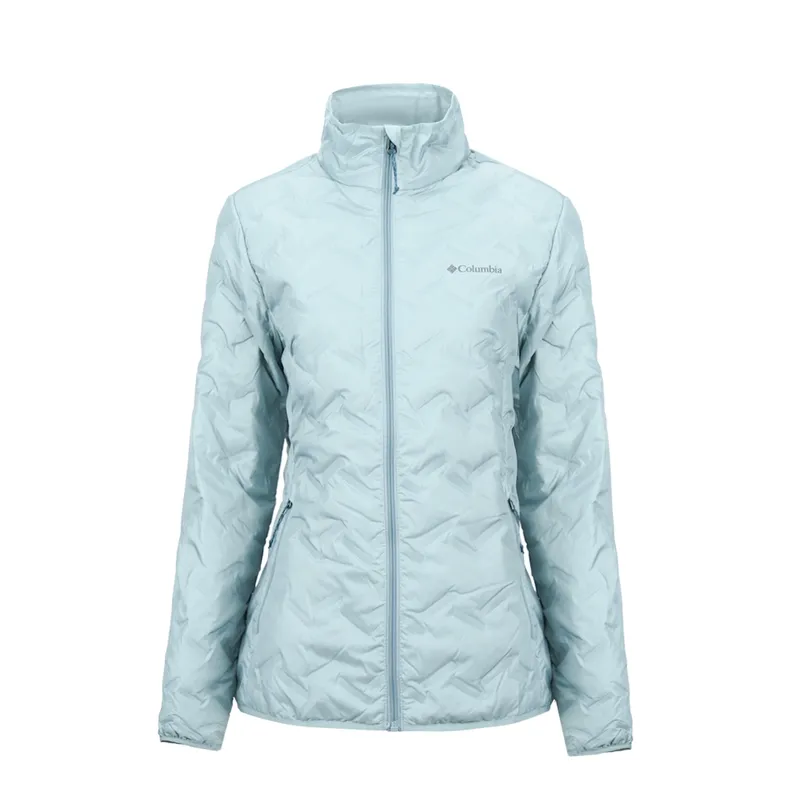 Columbia Delta Ridge II Down 2088271-461 Kadın Kaz Tüyü Mont Turkuaz