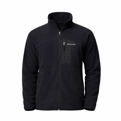Columbia Fast Trek Overlay Full Zip 2135691-010 Erkek Polar Siyah