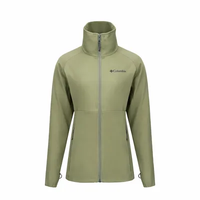 Columbia Heather Canyon II Softshell 2099482-397 Kadın Ceket Yeşil
