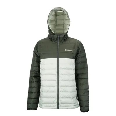 Columbia Powder Lite Hooded 2086944-348 Erkek Mont Yeşil