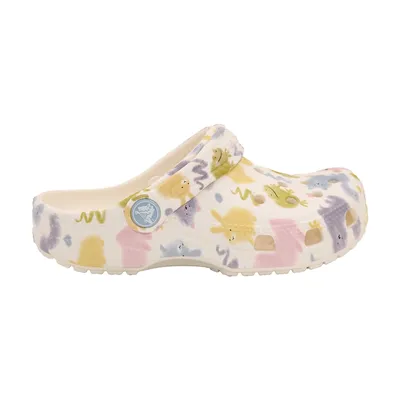 Crocs Classic Pastel Pets Clog 210995-0WV Çocuk Terlik Çok Renkli