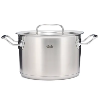 Fissler Original-Profi Colection 084-128-20-000 Metal Kapaklı Yüksek Çelik Tencere 20 cm