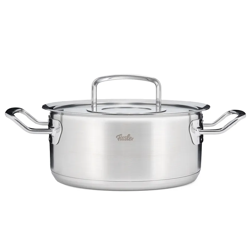 Fissler Original-Profi Colection 084-139-20-000 Cam Kapaklı Derin Çelik Tencere 20 cm