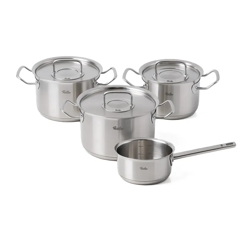 Fissler Original Profi Collection 084-128-04-000 Metal Kapak 4 Parça Tencere Seti