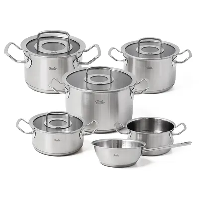 Fissler Original Profi Collection Metal Kapak 6 Parça Tencere Seti