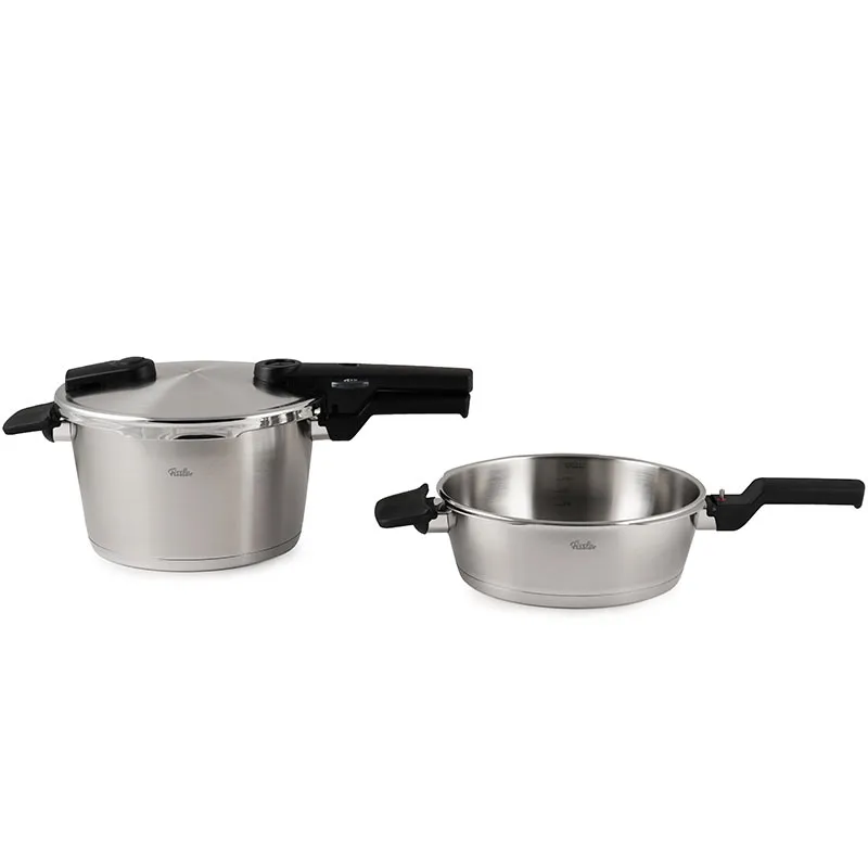 Fissler Vitaquick Premium 602-410-11-000 Düdüklü Tencere Seti 4,5+2,5 L