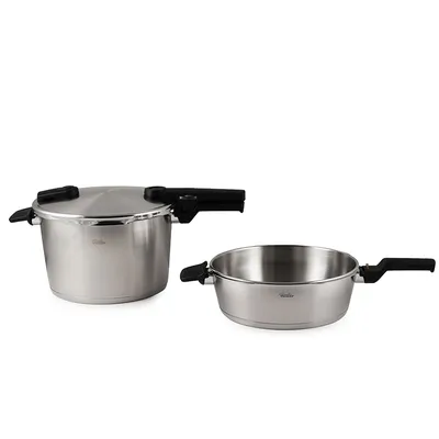 Fissler Vitaquick Premium 602-810-11-000 Düdüklü Tencere Seti 8+4 L