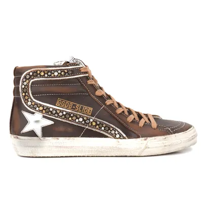 Golden Goose Ball Star GWF00115-F00685 Kadın Sneaker Kahverengi