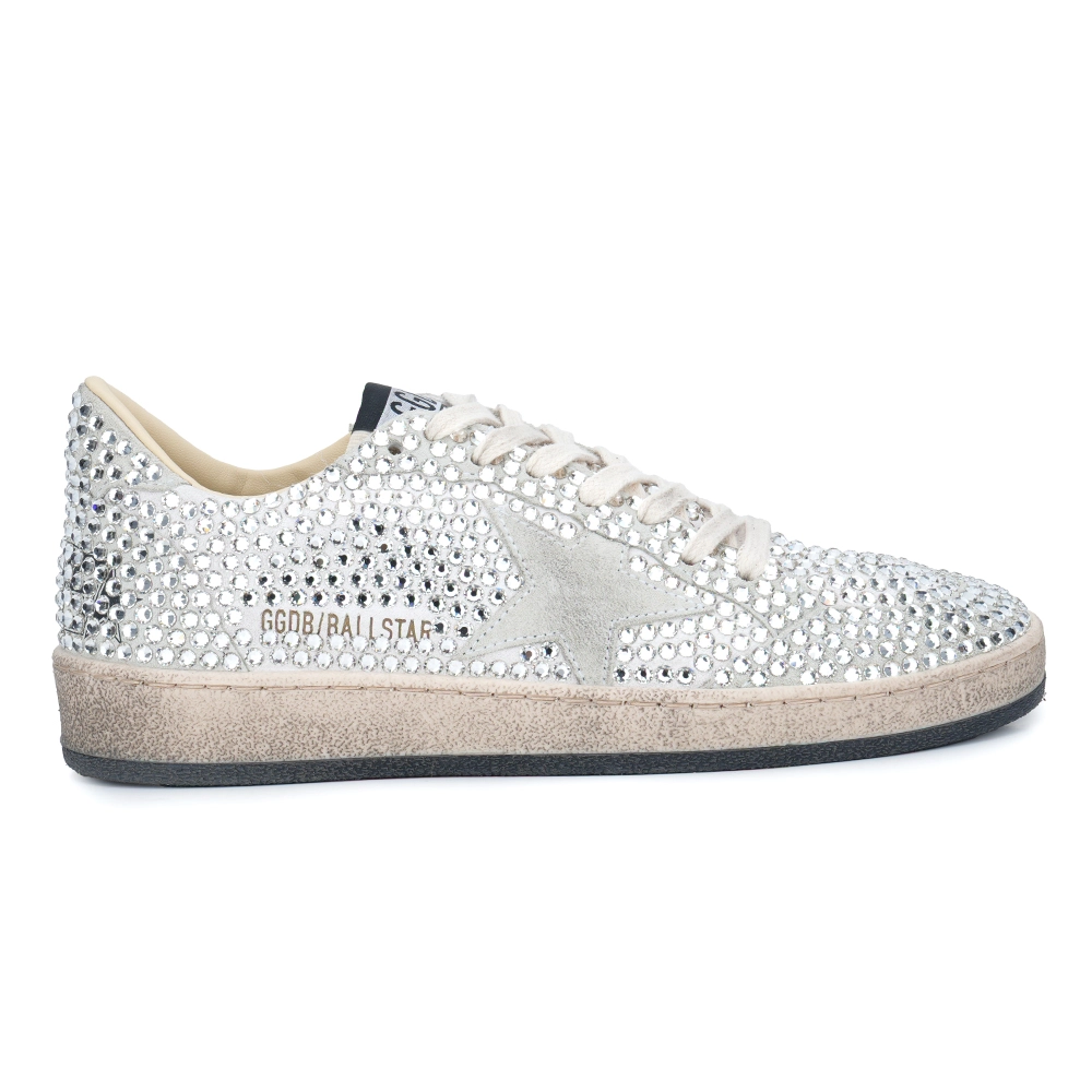 Golden Goose Ball Star GWF00117-F004690-81980 Kadın Sneakers Gümüş