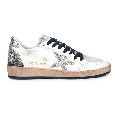Golden Goose Ball Star GWF00117-F007472-12274 Kadın Sneaker Beyaz Gümüş