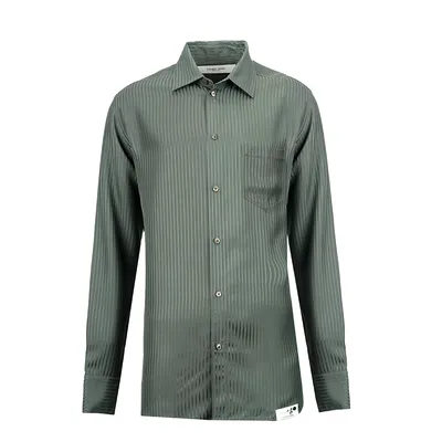 Golden Goose GMP00246 P002154 35547 Erkek Gömlek Haki