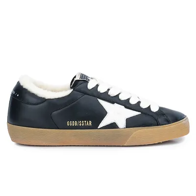 Golden Goose Super Star GMF00828-F006567-90415 Erkek Sneakers Siyah