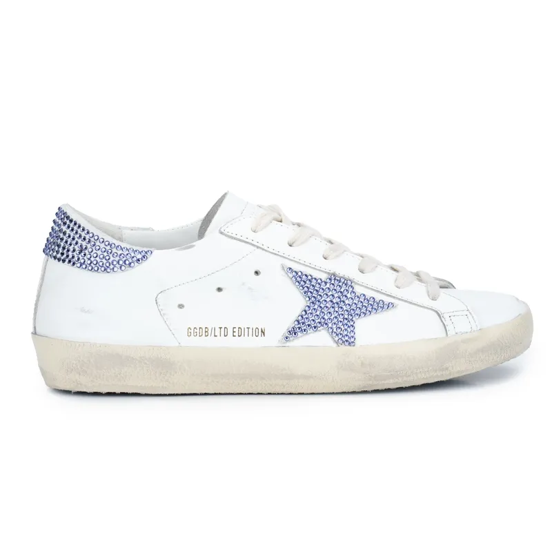 Golden Goose Super Star GWF00101-F005144-11653 Kadın Sneakers Beyaz Lila
