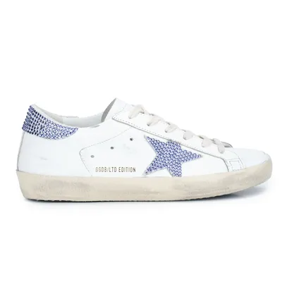 Golden Goose Super Star GWF00101-F005144-11653 Kadın Sneakers Beyaz Lila