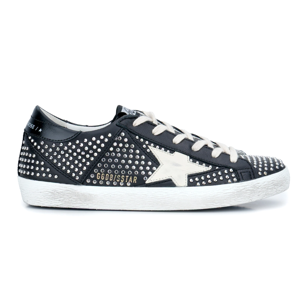 Golden Goose Super Star GWF00827-F006559-80203 Kadın Sneakers Siyah