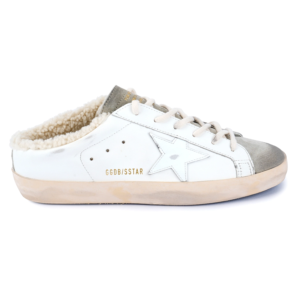 Golden Goose Superstar Sabots GWF00110-F003975-81760 Kadın Sneaker Beyaz