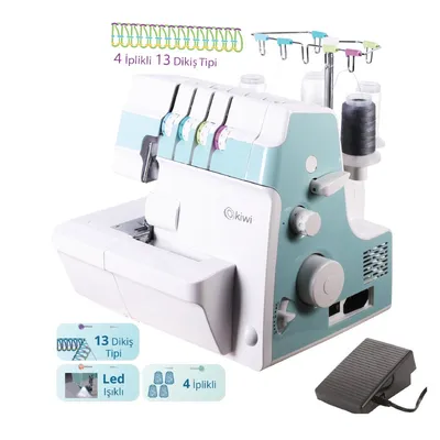 Kiwi KSW-3097 Overlok Makinesi