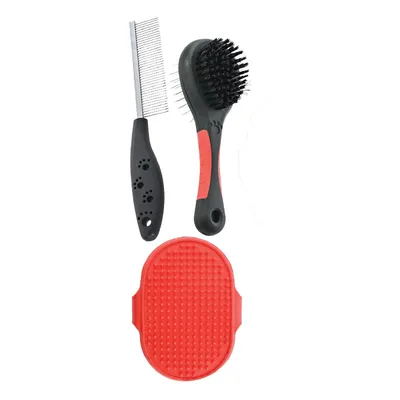 Kiwi Pets KPPC-10812 3ü 1 Arada Pet Tarak Seti