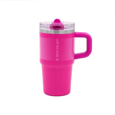 Stanley Copo Quencher ProTour Flip Straw Tumbler 10-12484-098 Pipetli Termos 0,6 L Koyu Pembe