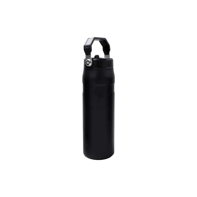 Stanley IceFlow Flip Straw 10-11283-143 Pipetli Termos Bardak 0,70 L Siyah