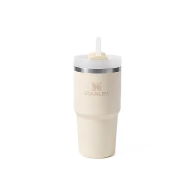 Stanley Quencher H2.O FlowState Tumbler 10-10826-304 Pipetli Termos 0,60 L Krem