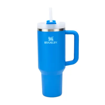 Stanley Quencher H2.O FlowState Tumbler 10-11824-268 Pipetli Termos 1,2 L Koyu Mavi