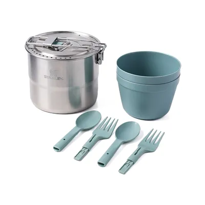 Stanley Wildfare Go Two Bowl Cook Set 10-09997-020 Pişirme Seti Gri