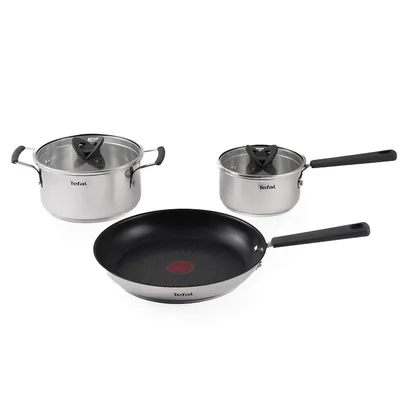 Tefal Optispace 5X G737S544 Tencere Seti 3 Parça